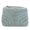 Secondhand Saint Laurent Small Suede Loulou Shoulder Bag