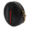 Gucci Mini Calfskin Web Ophidia Round Crossbody Secondhand