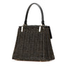 Ferragamo Wicker Gancini Iconic Top Handle Bag Secondhand