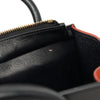 Celine Nano Tricolor Nubuck and Drummed Calfskin Luggage Tote Secondhand