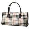 Burberry House Check Canvas Handbag Secondhand