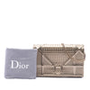 Dior Metallic Patent Microcannage Diorama Wallet on Chain Secondhand
