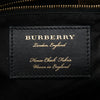 Burberry Small Leather and House Check Canvas Canterbury Tote Secondhand