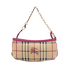 Burberry Haymarket Check Coated Canvas Clara Pochette Secondhand