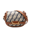 Celine Small Maillon Triomphe Jacquard and Calfskin Crecy Crossbody Secondhand