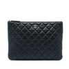 Chanel Medium Quilted Lambskin O Case Clutch Secondhand