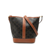 Celine Small Triomphe Coated Canvas Bucket Bag Secondhand