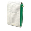 Bvlgari Casablanca Apres Tennis Perforated Calfskin Serpenti Crossbody Secondhand