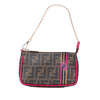 Fendi Zucca Spalmati Chain Pochette Secondhand