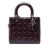 Dior Medium Patent Cannage Lady Dior Secondhand