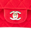Chanel Mini Rectangular Classic Velvet Single Flap Secondhand