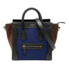 Celine Nano Tricolor Felt Luggage Tote Secondhand
