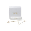 Dior Gold Plated Strass Embellished Faux Pearl CD Tribal Long Necklace Secondhand