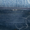 Chanel Mini Square CC Quilted Denim Single Flap Secondhand