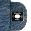 Chanel Mini Square CC Quilted Denim Single Flap Secondhand