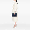 LOEWE Embossed Anagram Leather Repeat T Clutch Secondhand