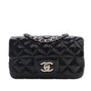 Chanel Extra Mini Rectangular Classic Patent Single Flap Secondhand