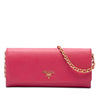 Prada Saffiano Wallet On Chain Secondhand