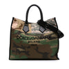 Dolce & Gabbana Large Camouflage Canvas Shopping Tote Secondhand
