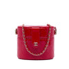 Chanel Mini Quilted Patent CC Allure Vanity Case Secondhand