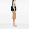 Ferragamo Lizard Embossed Leather Vara Tote Secondhand