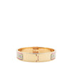 Hermès Enamel Clic Anneau Flots Fleures Et Frontaux Bracelet PM Secondhand