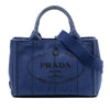 Prada Small Canvas Canapa Logo Satchel Secondhand