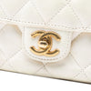 Chanel CC Quilted Lambskin Top Handle Bag Secondhand