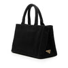 Prada Small Canvas Canapa Logo Tote Secondhand