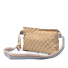 Gucci GG Canvas Web Double Pocket Belt Bag Secondhand