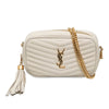 Saint Laurent Mini Grain de Poudre Monogram Lou Tassel Camera Bag Secondhand