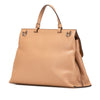 Secondhand Gucci Medium Leather Bamboo Daily Satchel
