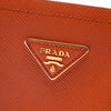 Prada Medium Saffiano Cuir Double Handle Satchel Secondhand