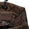 Gucci GG Nylon Bamboo Handbag Secondhand