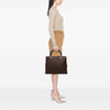 Gucci GG Nylon Bamboo Handbag Secondhand