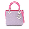 Dior Medium Bicolor Lambskin Cannage Lady Dior Secondhand