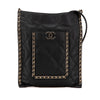 Chanel Quilted Calfskin Chain Flat Shoulder Bag Secondhand