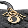 Dior Large Patent Cannage Lady Dior Secondhand