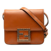 Fendi Leather Crystal Fab Crossbody Secondhand