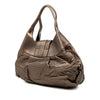 Bvlgari Metallic Leather Chandra Handbag Secondhand