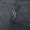 Saint Laurent Croc Embossed Leather Monogram Document Holder Secondhand
