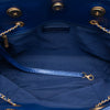 Chanel CC Calfskin Front Zip Drawstring Chain Tote Secondhand