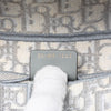 Dior Oblique Embroidered Canvas Saddle Bag Secondhand