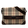 Burberry House Check Canvas Flap Crossbody Secondhand