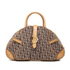 Dior Diorissimo Canvas Double Saddle Bowler Bag Secondhand