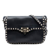 Valentino Small Leather Rockstud Flap Crossbody Secondhand