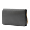 Balenciaga Goatskin Motocross Metallic Edge Wallet on Chain Secondhand