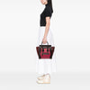 Celine Micro Tricolor Leather Luggage Tote Secondhand