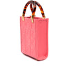 Fendi Mini Zucca Embossed Leather Sunshine Shopper Tote Secondhand