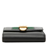 Gucci Calfskin Web Sylvie Trifold Small Wallet Secondhand